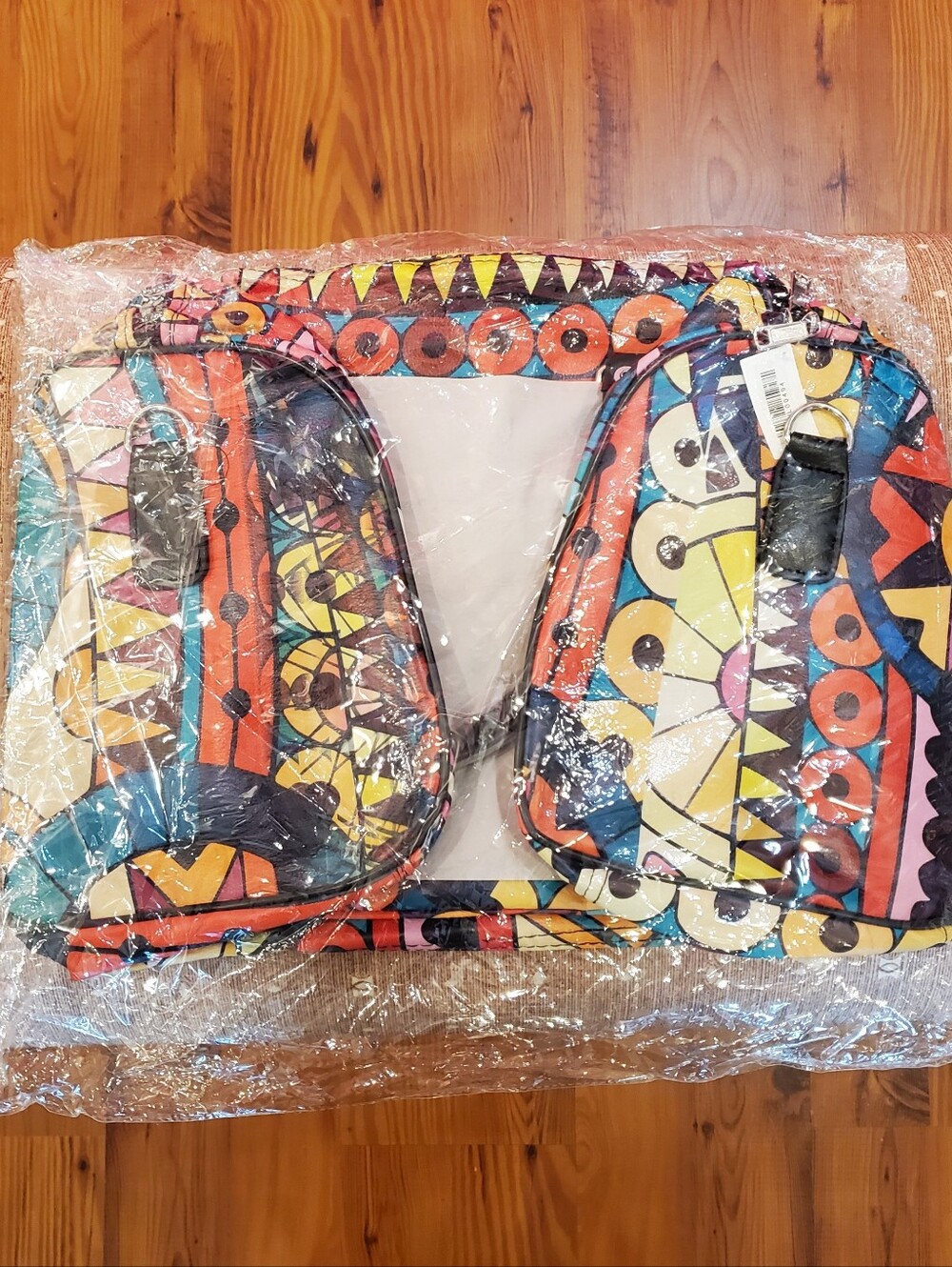 Geometric Print Weekender Bag - Picture 2 of 2